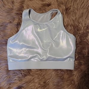 Nike iridescent bra